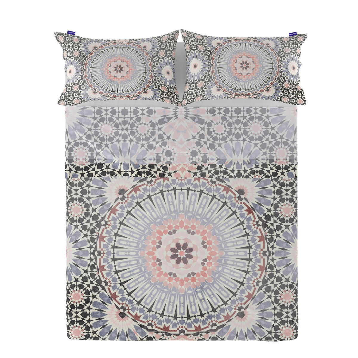 OBERBETTLAKEN bohemia 180x270 cm mehrfarbig - Multicolor, Textil (180/270cm) - Happy Friday