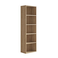 BÜCHERREGAL Bob Sonoma 40 x 132 cm mit 5 Fächern - Sonoma Eiche, Holzwerkstoff (40/132/24cm) - Vicco