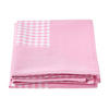 ÜBERWURF 225/255 cm, Vichy Karo 100% Baumwolle - Rosa, Textil (225/255cm) - Homescapes
