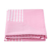 ÜBERWURF 225/255 cm, Vichy Karo 100% Baumwolle - Rosa, Textil (225/255cm) - Homescapes