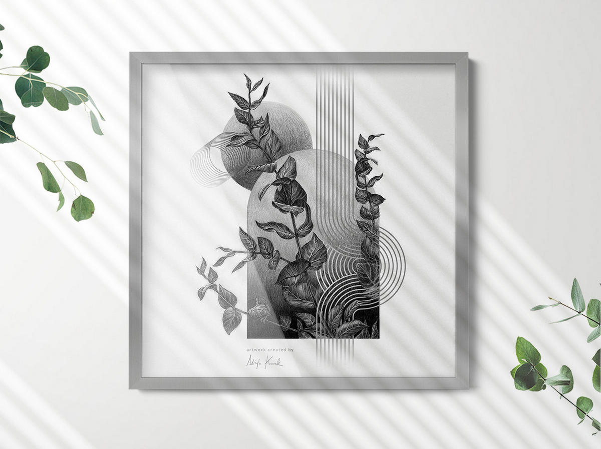 BILDERRAHMEN - Goldfarben, Kunststoff (50/50/1.5cm) - Wallfluent