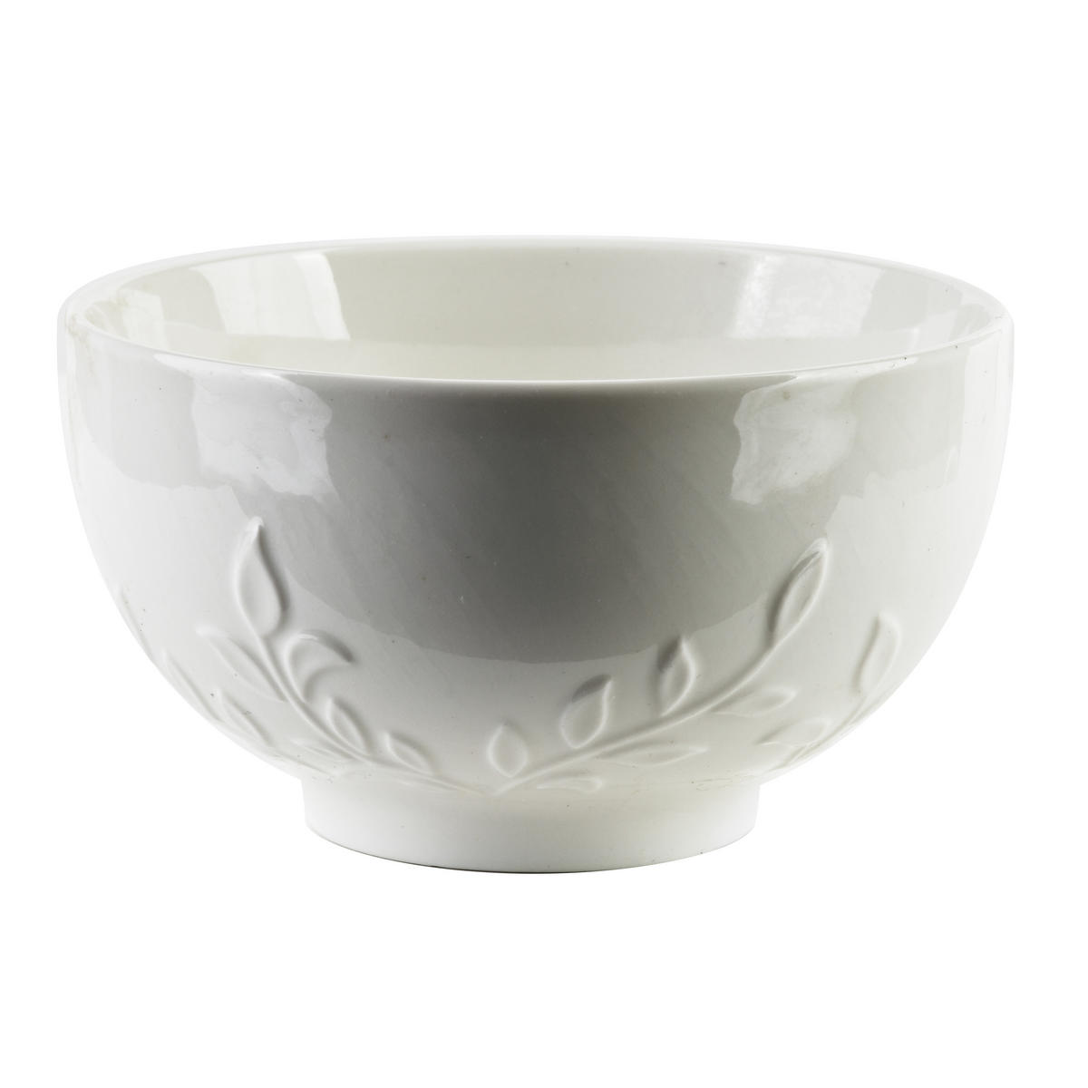SCHALE Basic Weiß 12/12/7 cm Keramik - Weiß, Keramik (12/12/7cm) - Mondex