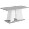 KAFFEETISCH 110x70x60 cm - Betonoptik K350 / Weiß - UFOM - Weiß, Holzwerkstoff (110/70/60cm) - ALTDECOR