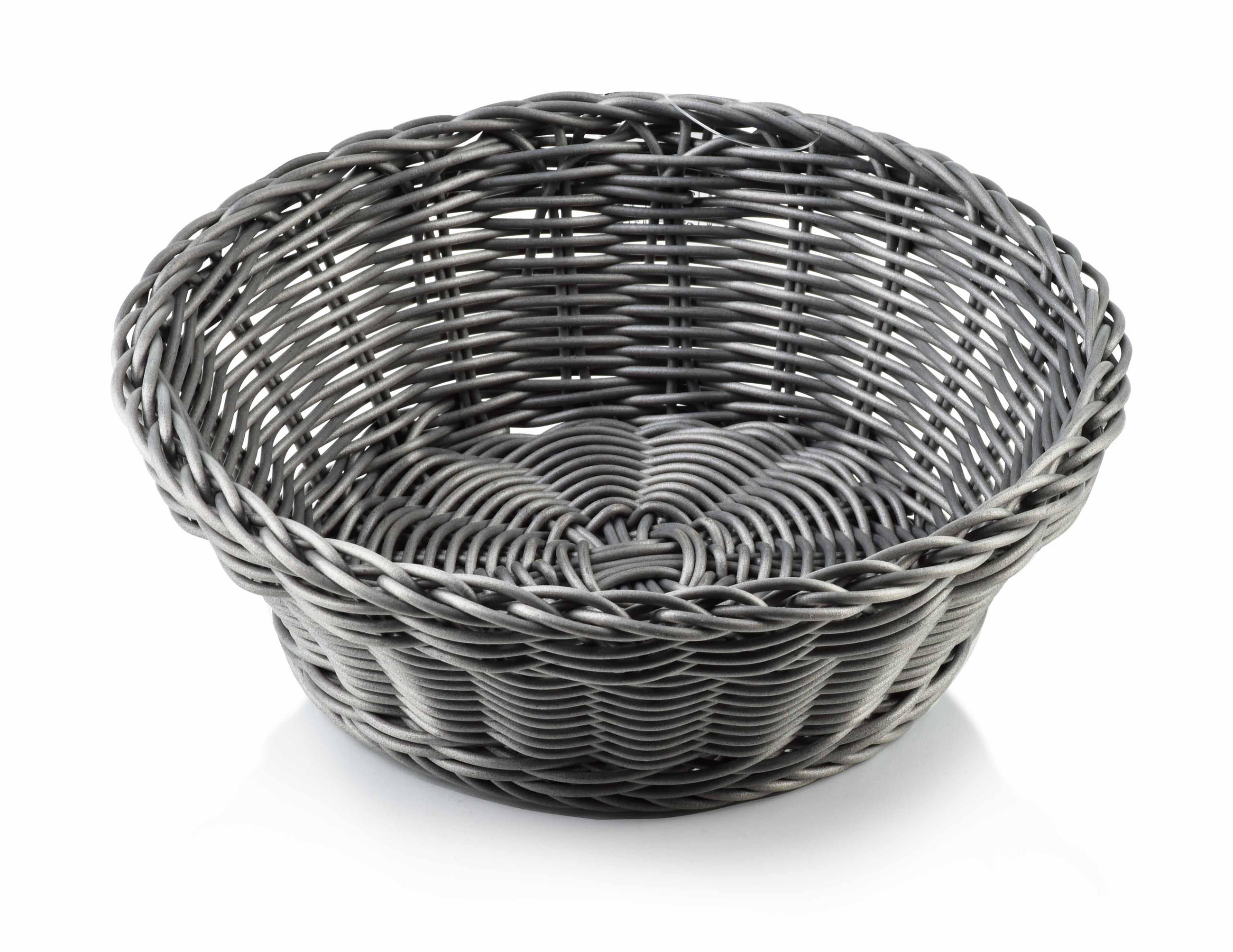 BESTECKKORB Sino Grau 20/20/7 cm Naturmaterial - Grau, Naturmaterialien (20/7/20cm) - Mondex