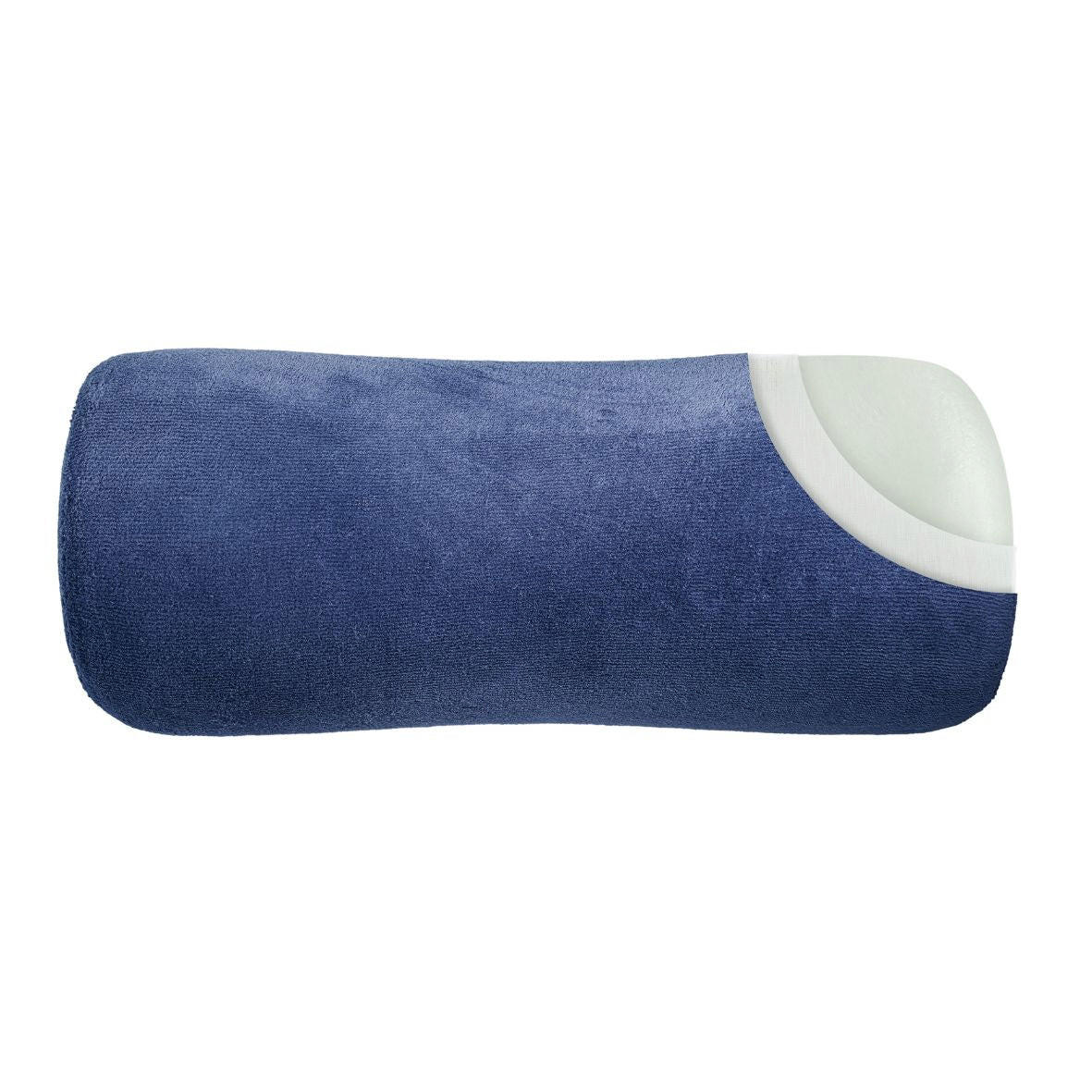 NACKENSTÜTZKISSEN, ERGONOMISCH - Blau, Textil (12/27cm) - INPHYSIO