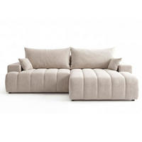 ECKSOFA Caleo Beige Rechts - Beige, Holz/Textil (270/170cm) - Graingold