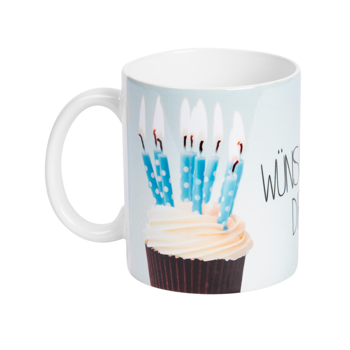 KAFFEEBECHER The Peanuts Snoopy Wünsch dir was! Blau 320 ml - Blau, Keramik (0.32L) - United Labels