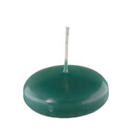 SCHWIMMKERZEN Fairway Grün 26 x Ø 42 mm, 40 Stück - Grün, Paraffin (4.2/2.6/2.6cm) - Kopschitz Kerzen