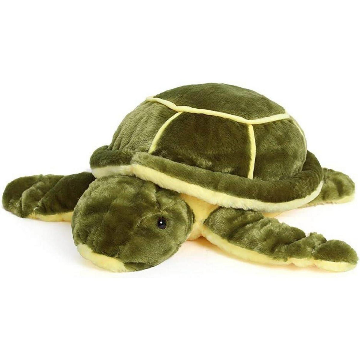 STOFFTIER Schildkröte 85 cm Grün - Grün, Textil (80/80cm)