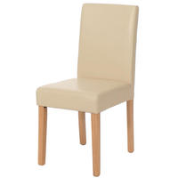ESSZIMMERSTUHL Beige, Braun - Beige/Braun, Textil (43/90/56cm) - MCW
