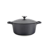 TOPF Graphit 34/24/11.5 cm MR4524 - Graphitfarben, Metall (24cm) - Maestro 
