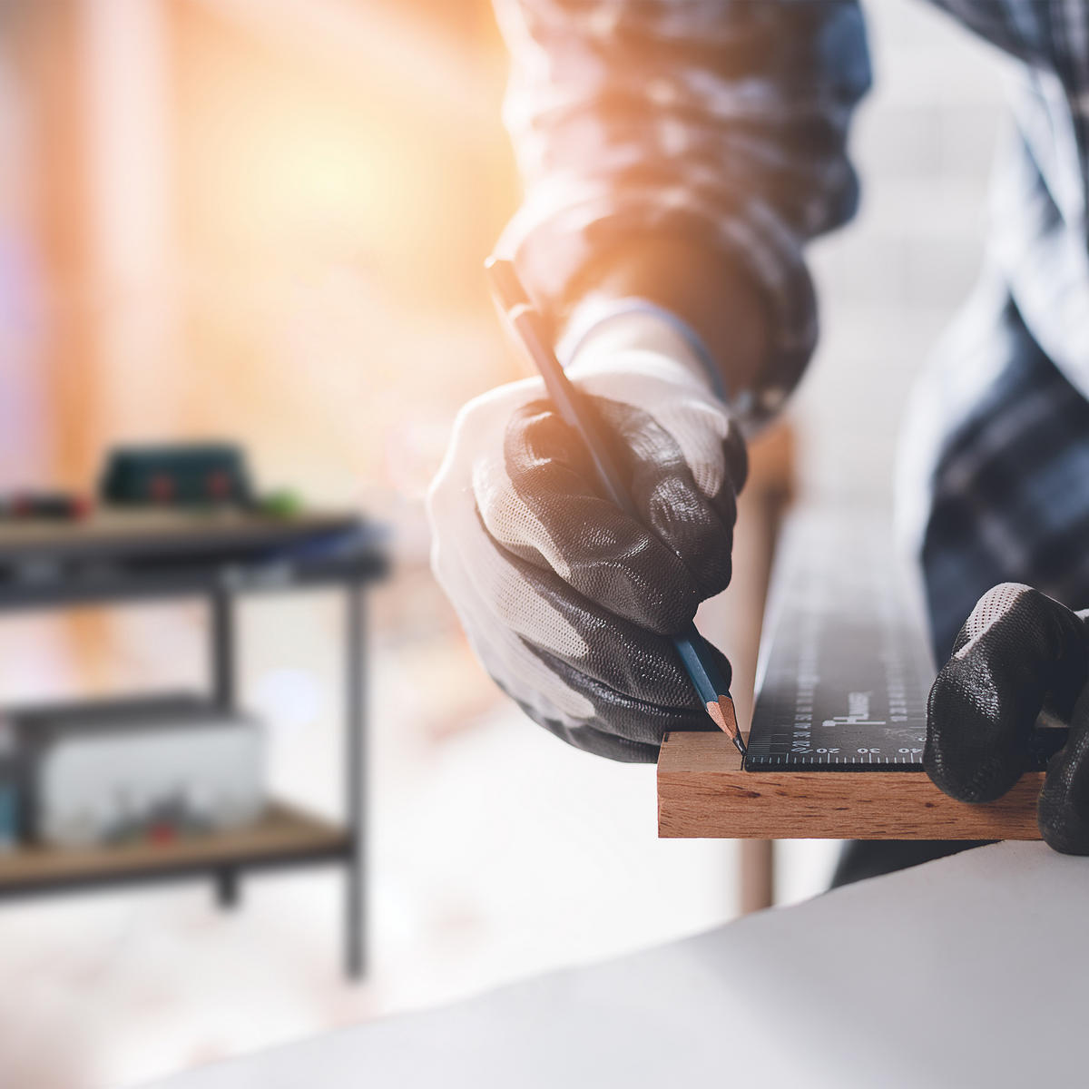 WERKBANK - Schwarz, Holzwerkstoff/Metall (121/90.5/63.5cm) - Relaxdays