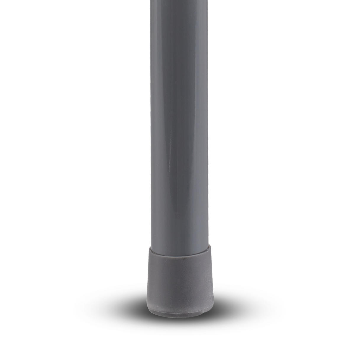 GARTENTISCH - Grau, Kunststoff/Metall (60/118/74cm) - Relaxdays