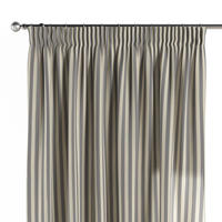 VORHANG Quadro dunkelblau und ecru, 130x100 cm - Blau, Textil (130/100cm) - Dekoria