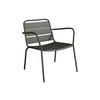GARTENSESSEL stapelbar - Metall - Anthrazitgrau - MIRMANDE von MYLIA - Anthrazit, Metall - Vente-Unique