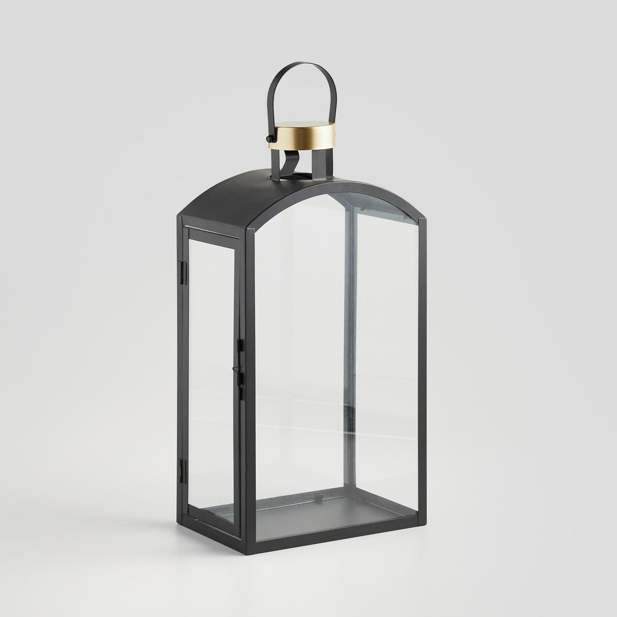 LATERNE Arn - Schwarz, Metall (24/45/15cm) - home&you