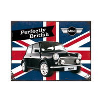 MAGNET 6/8 cm Mini Perfectly British - Multicolor, Metall (8/6/0.1cm) - Nostalgic-Art