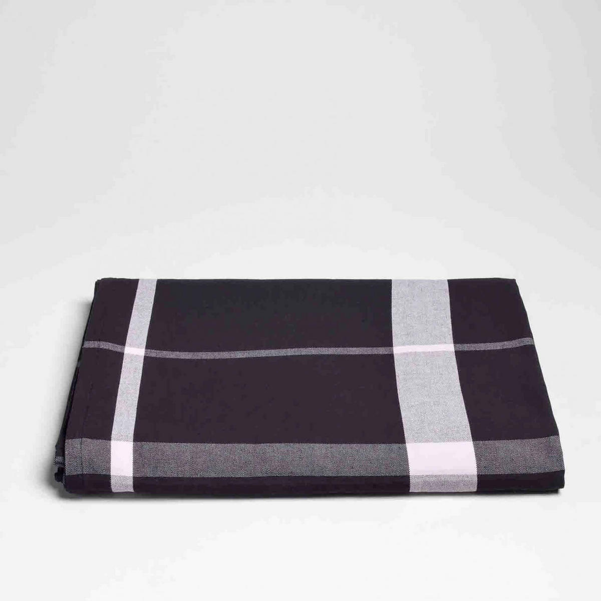 TISCHDECKE La nonna kaviar 160 x 250 cm - Schwarz, Textil (160/250cm)