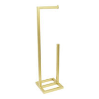 TOILETTENPAPIERHALTER Jack Gold - Goldfarben, Metall (20/75/20cm) - LOFT42
