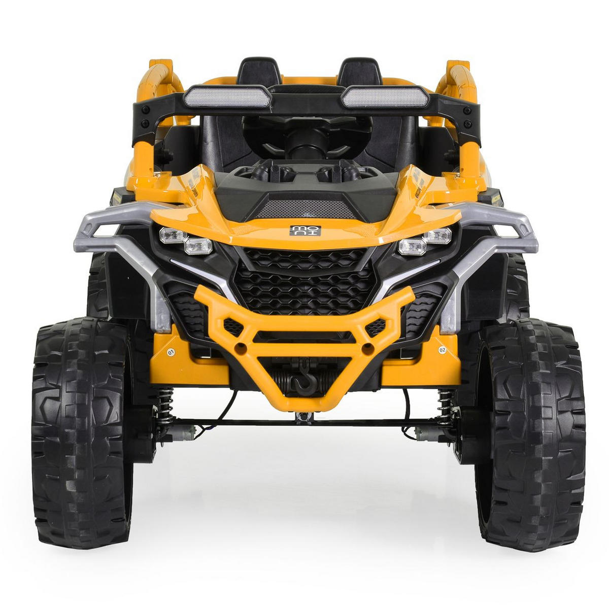 KINDERELEKTROAUTO SUV Arizona orange EVA-Reifen Fernbedienung Lichter Musik - Orange, Kunststoff (115/72/62cm) - Moni