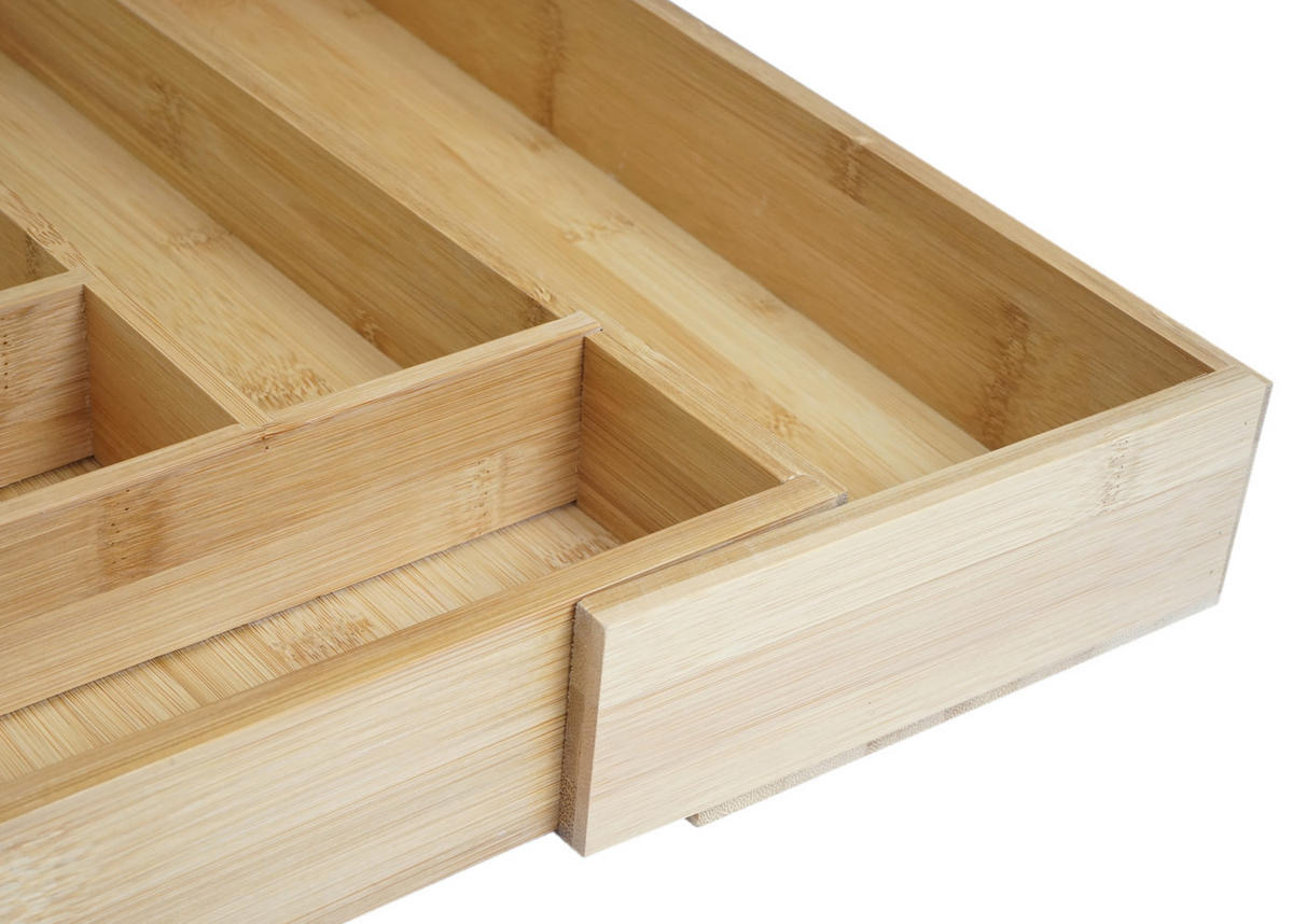 BESTECKKASTEN Holz - Braun, Holz (58/6/45cm) - MCW
