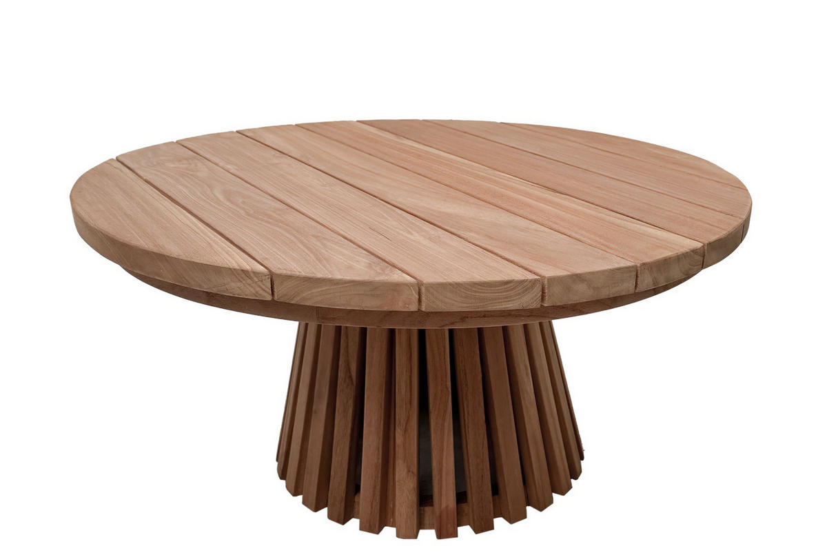 GARTENTISCH Cindo Braun 80/80/38 cm - Braun, Holz (80/80/38cm) - Livingfurn