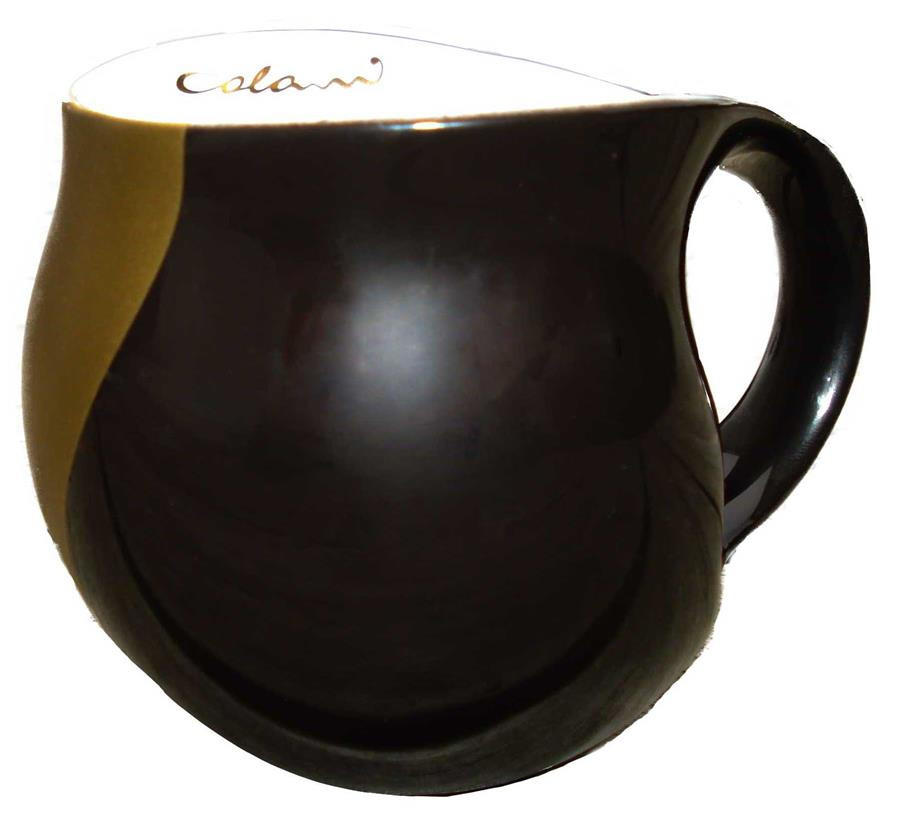 KAFFEEBECHER black & arrow Gold - Goldfarben/Multicolor, Keramik (0.28L) - Luigi Colani Porzellan