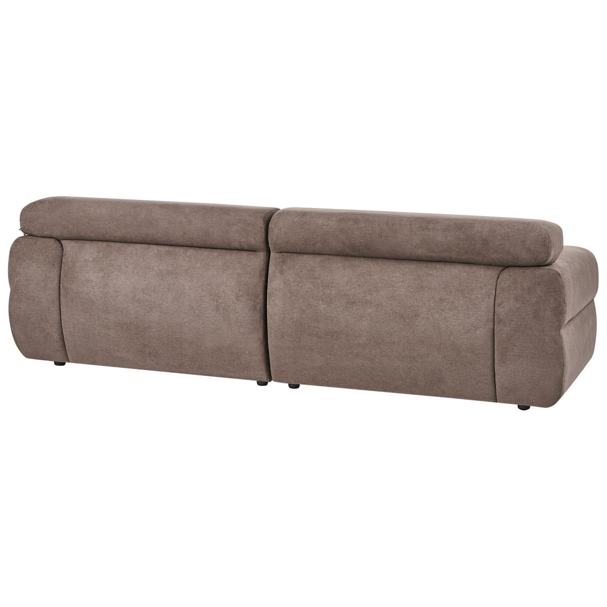 POHOVKA 3-místná Látka Hnědá Hovden - hnědá, textil (210/69/95cm) - Beliani