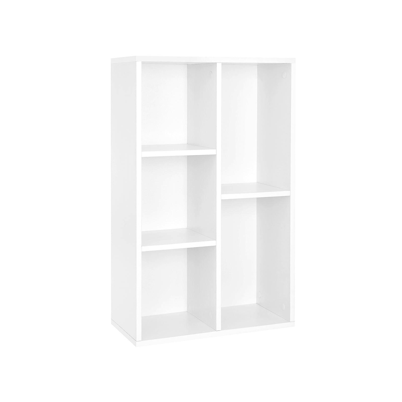 Hansiro Bücherregal Weiß 80x24x24 cm