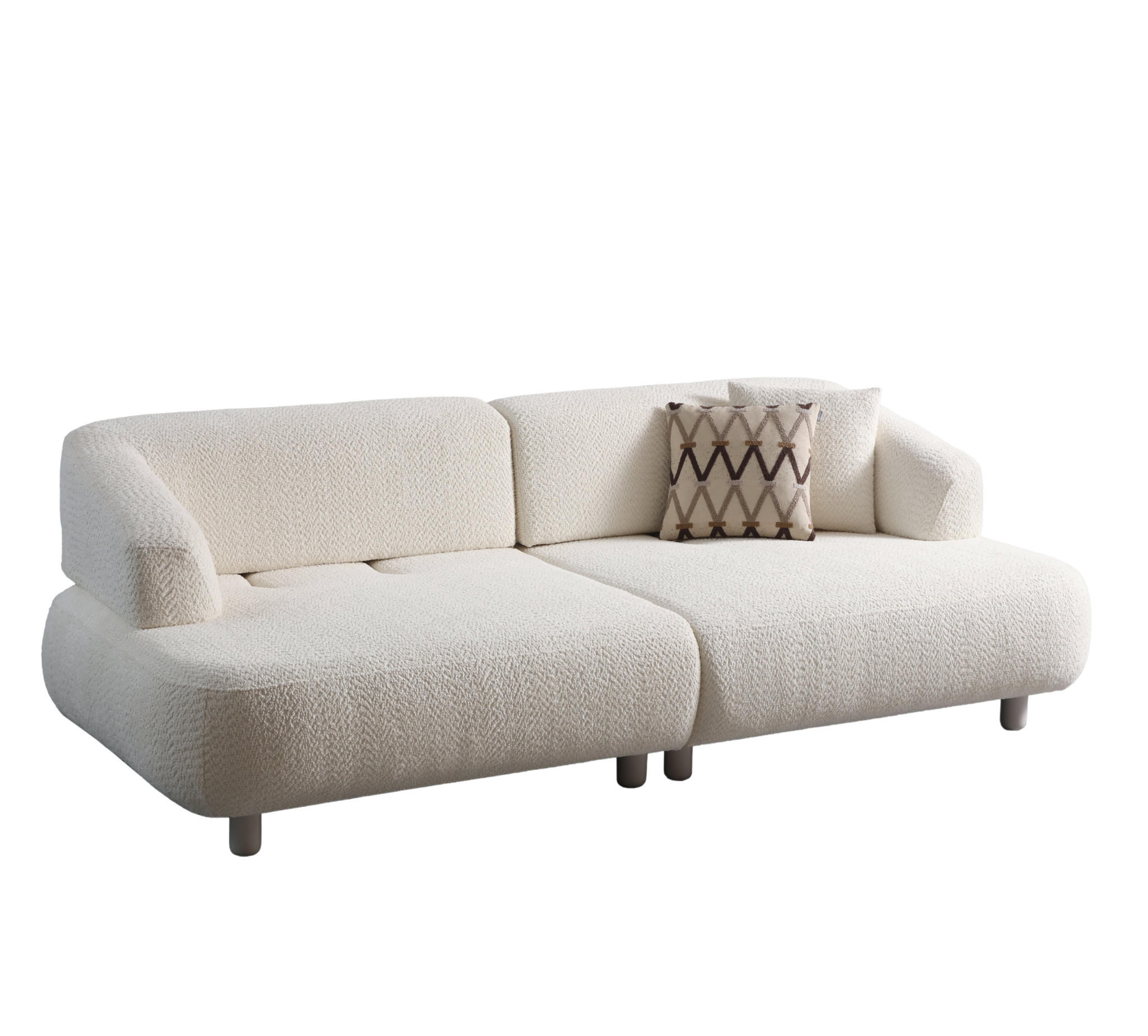 Villa Möbel 2-Sitzer Creme 190x78x110 cm