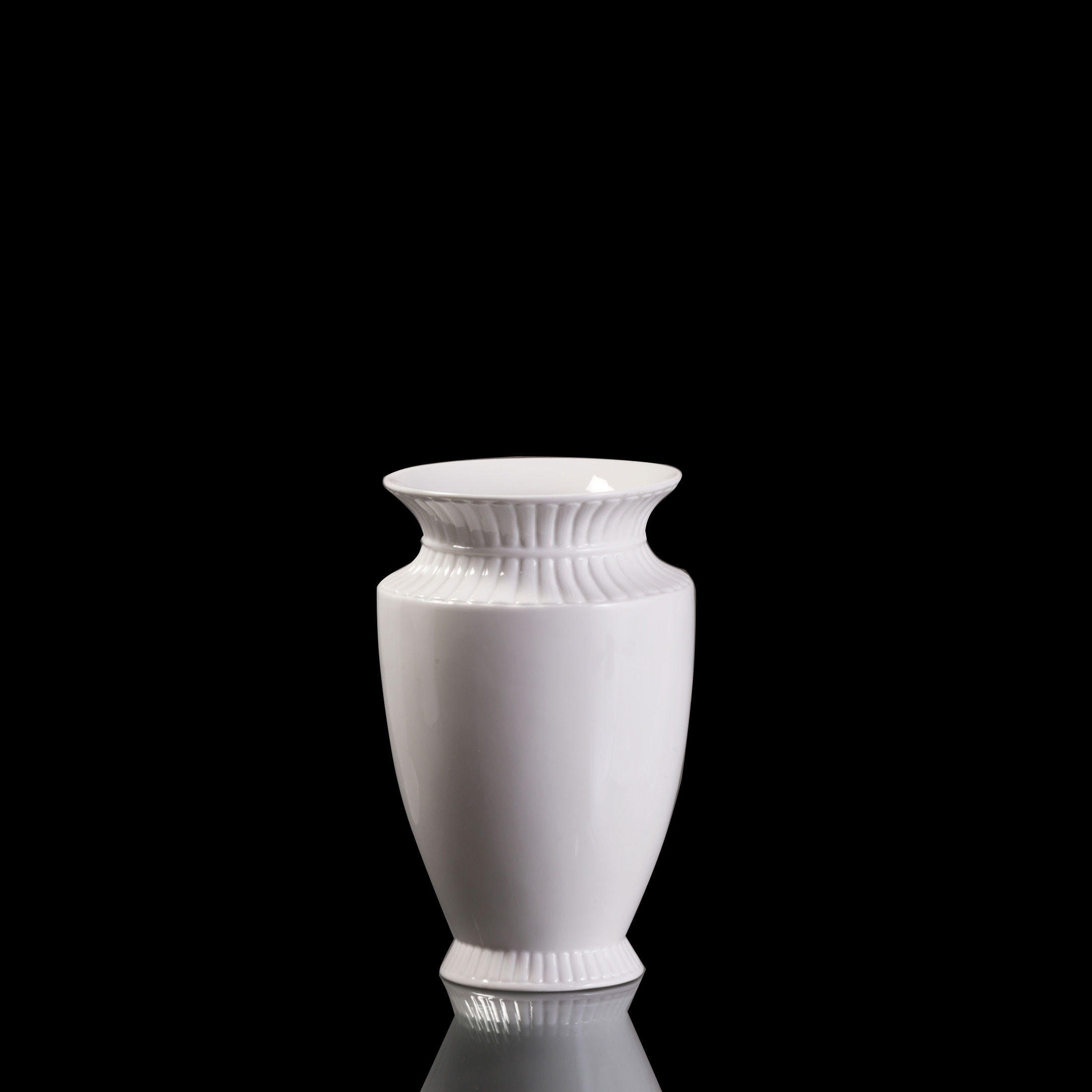 BLUMENVASE Olympus Vase, Porzellan, Weiß, 17.5 cm - Weiß, Keramik (17.5cm) - Goebel