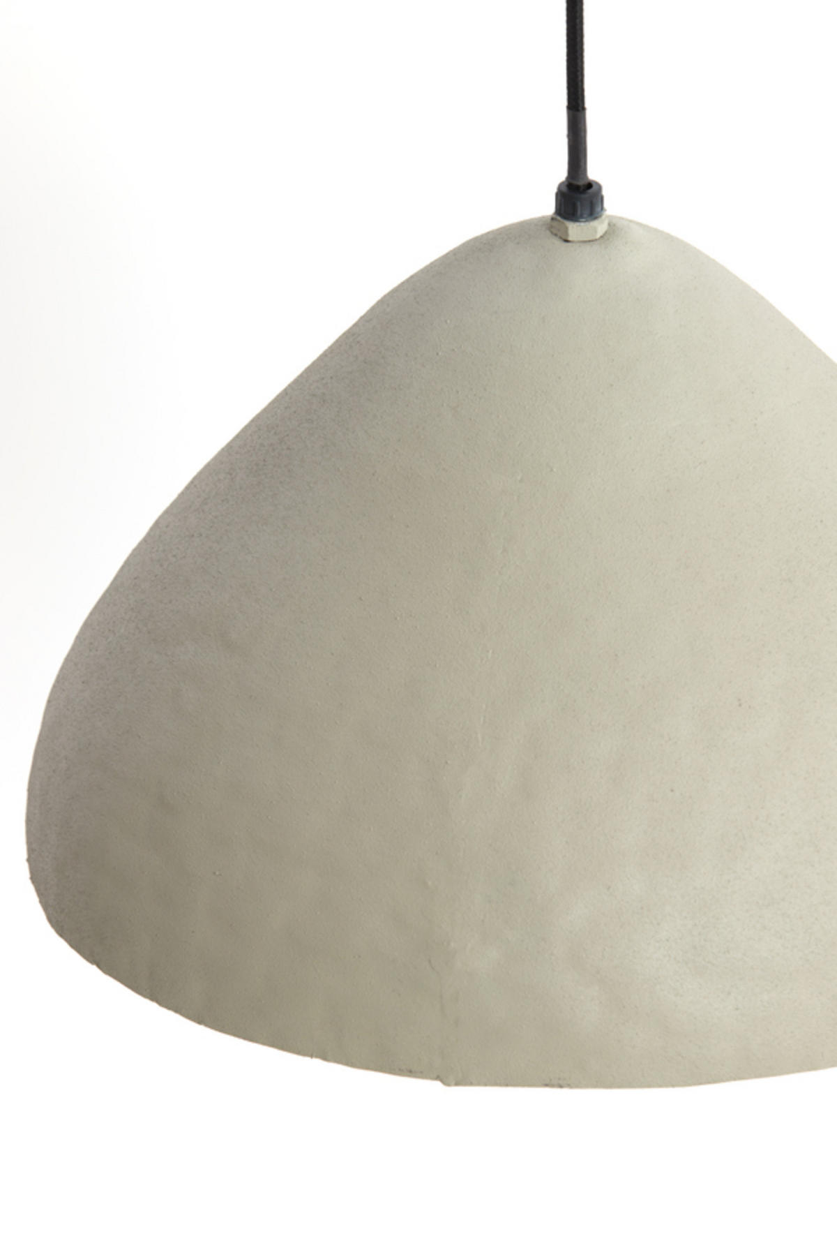 HÄNGELAMPE Elimo Grau Ø25/15 cm - Grau, Metall (25/25/15cm) - Light & Living