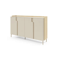 KOMMODE PAURO 06 183/110/42 cm in Eiche Mavelie / Macadamia - Eichefarben/Beige, Holzwerkstoff (183/110/42cm) - Deine Möbel 24