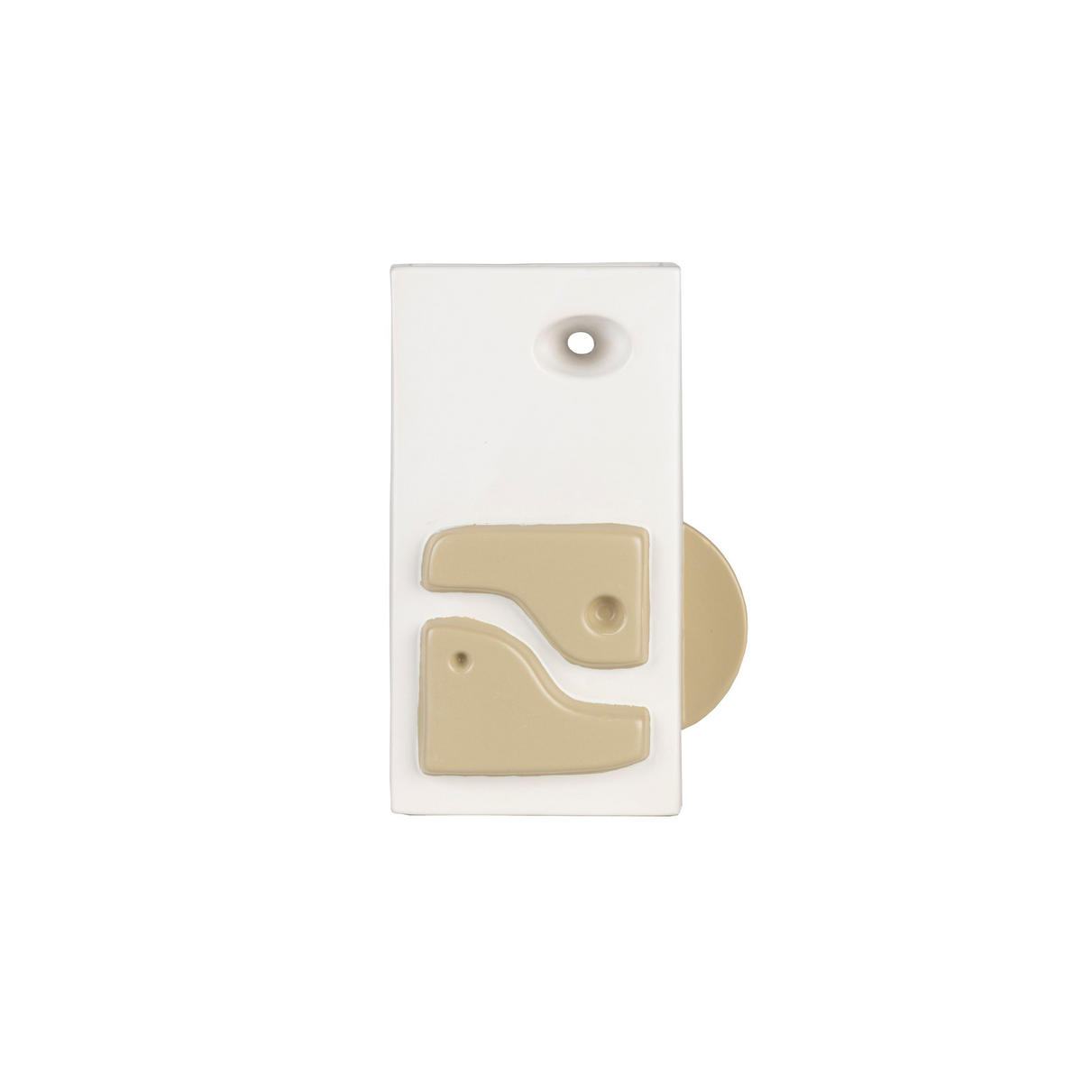 VASE Bloomer - Beige, Keramik (23cm) - Zuiver