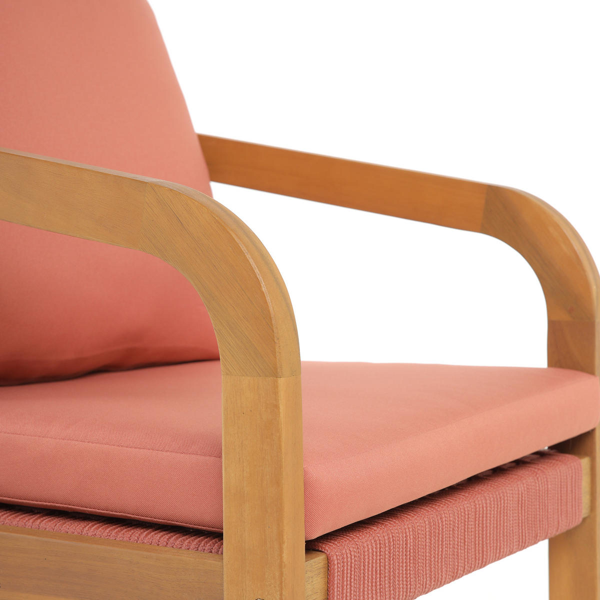 STUHL 2er-Set Massivholz Rosa - Rosa, Holz (51/88/61cm) - Nordlys