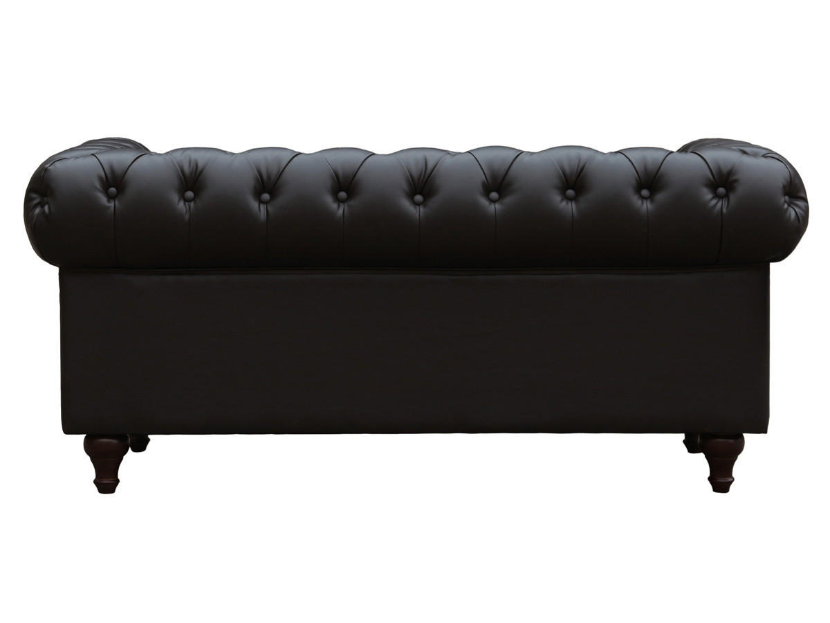 CHESTERFIELD-SOFA Aliza Braun - Braun, Holz/Kunststoff (157/70/82cm) - Habitat Garten