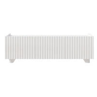 TV-LOWBOARD Fiorra Weiß Hochglanz, 144/49/39 cm - Weiß, Holzwerkstoff (144/49/38.3cm) - Selsey