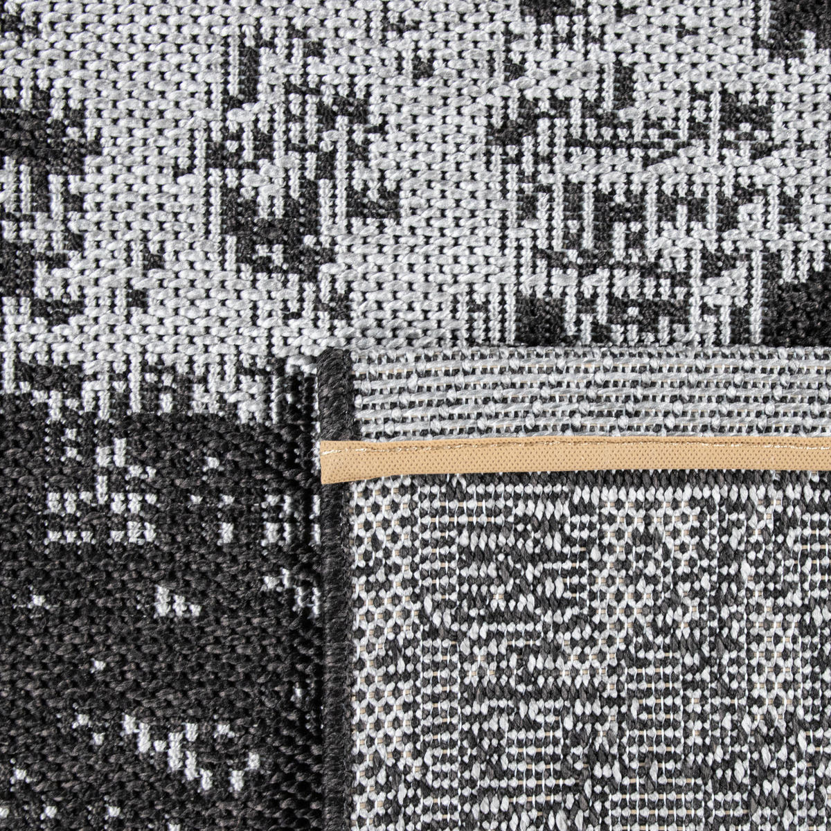 OUTDOORTEPPICH 120/160 cm Kraft 191 - Grau, Textil (120/160cm) - Paco Home