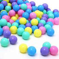 BÄLLEBAD-BÄLLE 100 Stück, Macaron, 5.5cm - Multicolor, Kunststoff (5.5/5.5/5.5cm) - Littletom