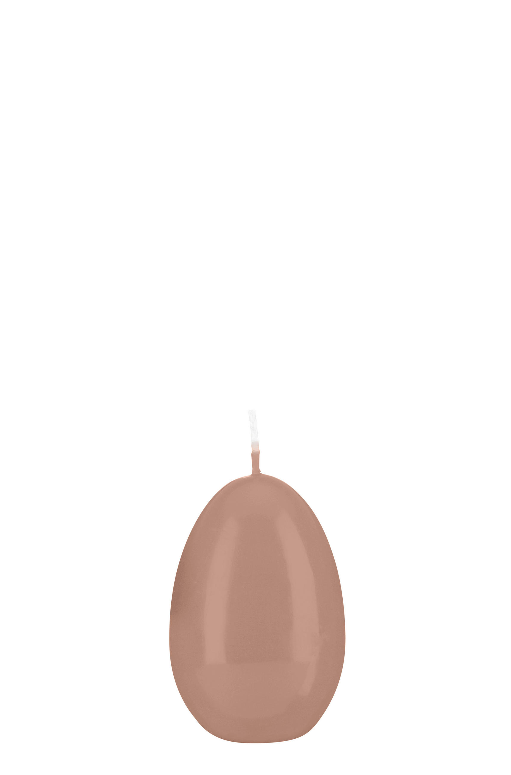 EIKERZEN Klarlack Portobello Nougat 60 x Ø 45 mm, 6 Stück - Nussbaumfarben, Paraffin (4.5/6/6cm) - Kopschitz Kerzen