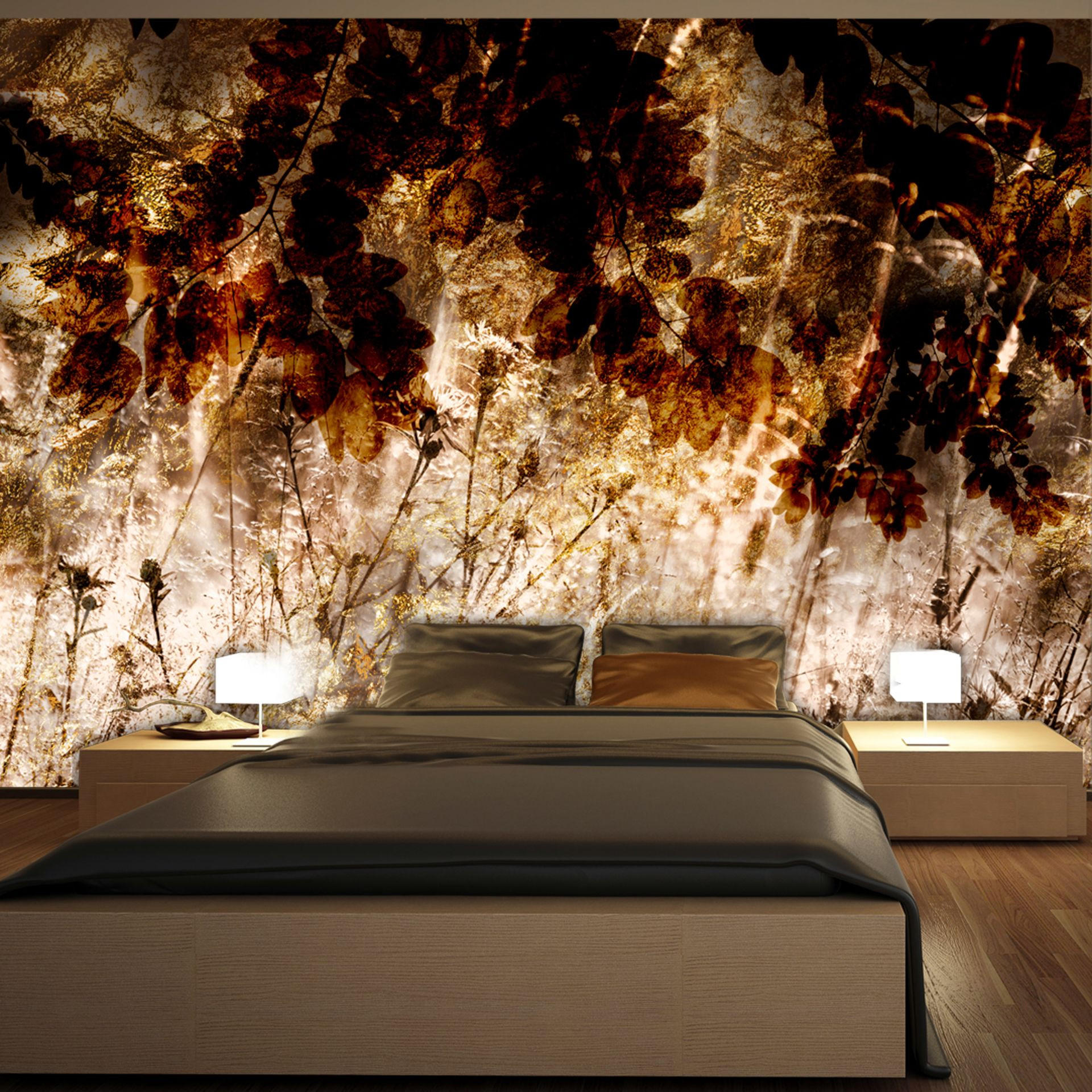 VLIESTAPETE Braun 150/105 cm - Braun, Textil (150/1cm) - KUNSTLOFT