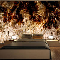 VLIESTAPETE Braun 150/105 cm - Braun, Textil (150/1cm) - KUNSTLOFT