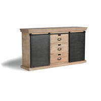 SIDEBOARD aus Akazienholz - Braun, Holz (40/85/160cm) - Giner y Colomer