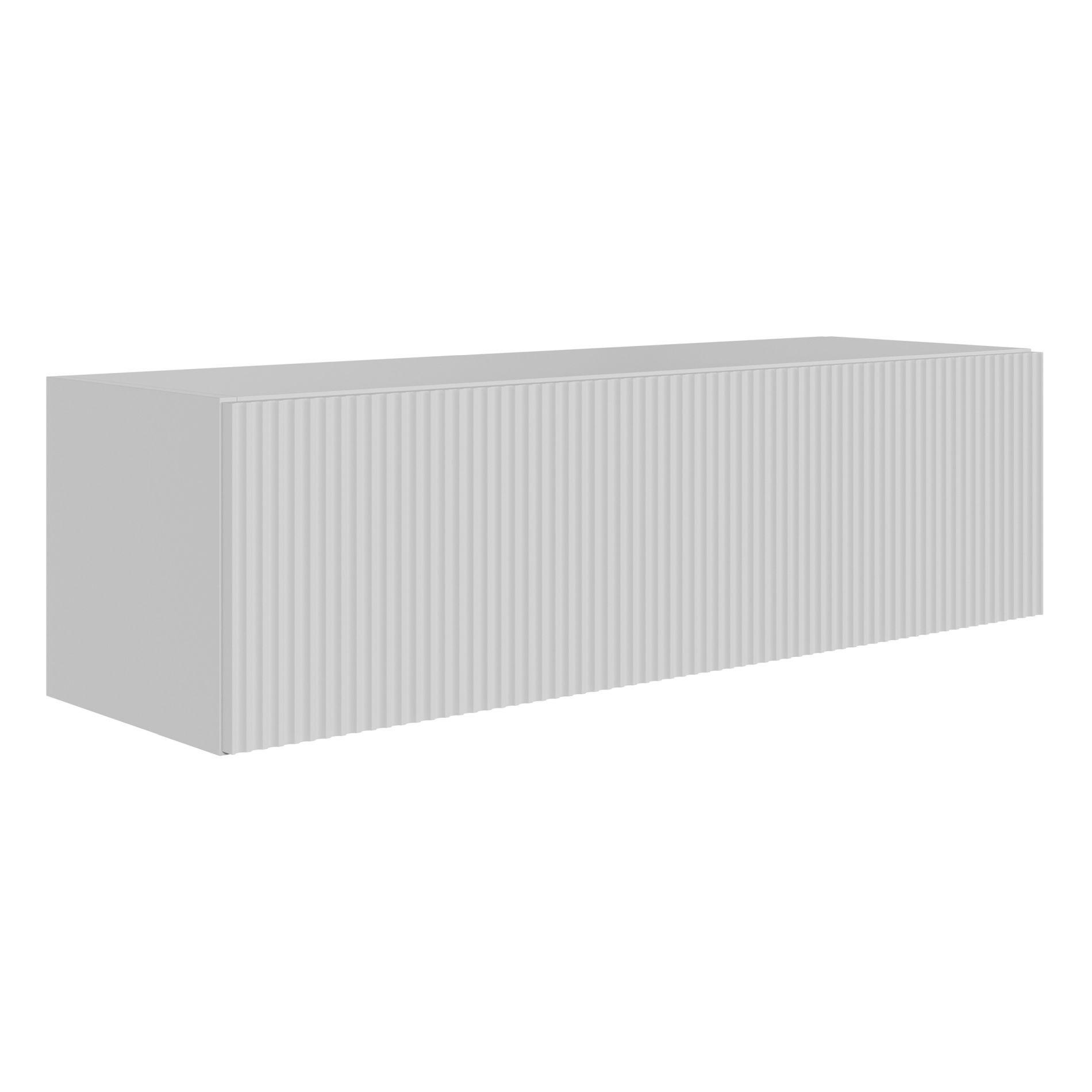 TV-LOWBOARD Veldio hängend Weiß 100 cm - Weiß, Holzwerkstoff (100.8/28.5/31.6cm) - Selsey