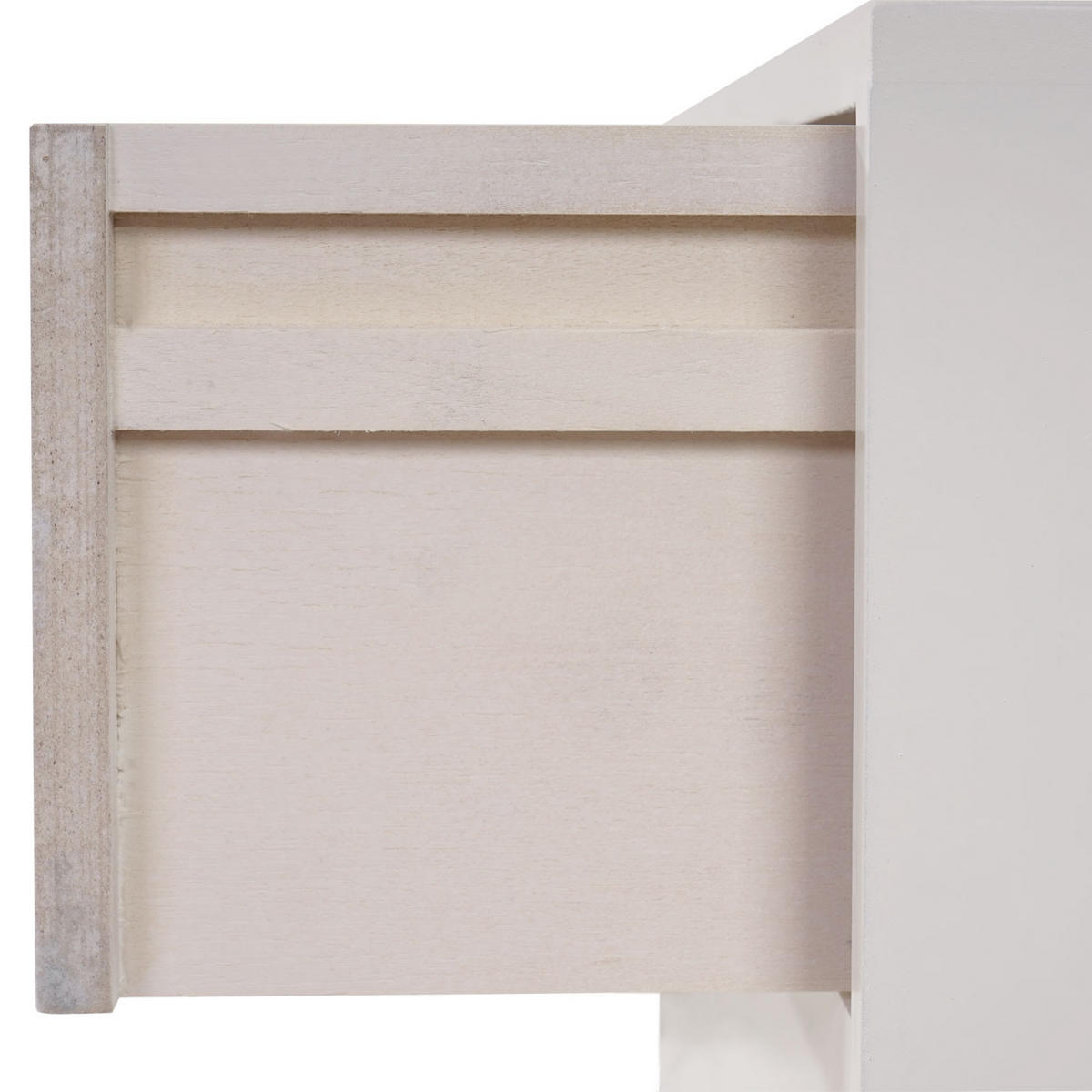 KOMMODE Weiß - Weiß, Holz (40/59/30cm) - MCW