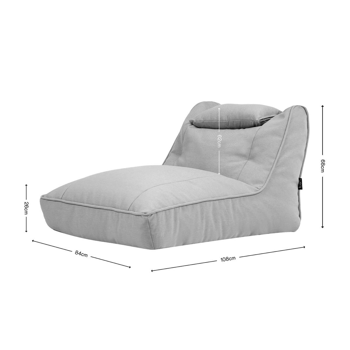 SITZSACK Outdoor Nova - Orange, Textil (84/68/108cm) - icon