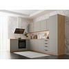 WINKELKÜCHE 330 x 210 cm Aspen K53-M330 - Beige, Holz (330/212/210cm)