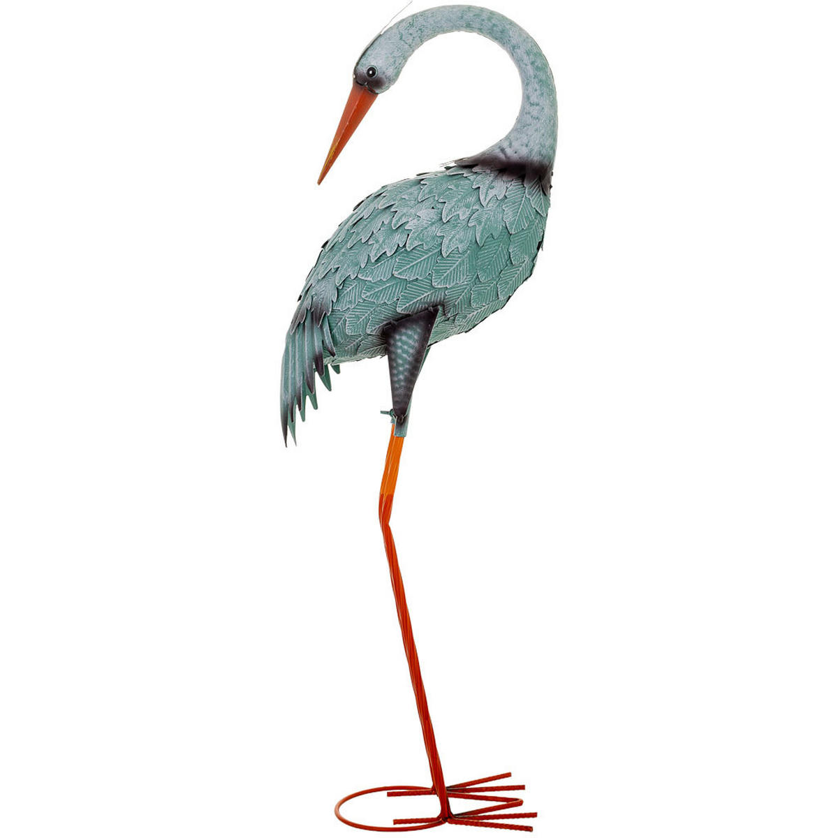 FIGUR aus metall 28x18x78cm - Grün, Metall (28/78/18cm) - Wanderlust