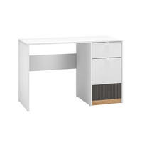 PISALNA MIZA Ronan Bela - bela, leseni material (55/120/79cm) - Petits-meubles