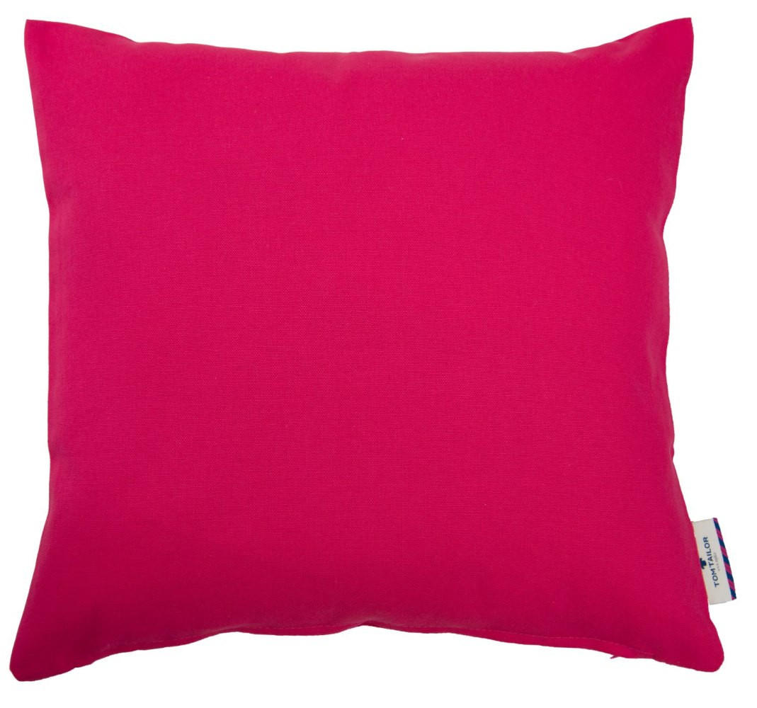 ZIERKISSENHÜLLE Dove pink 50x50cm - Pink, Textil (50/50cm) - Tom Tailor